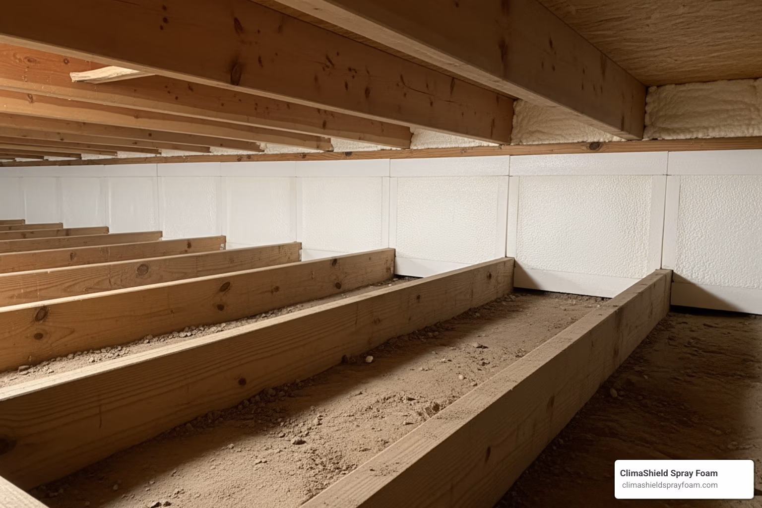 termite resistant foam insulation crawl space