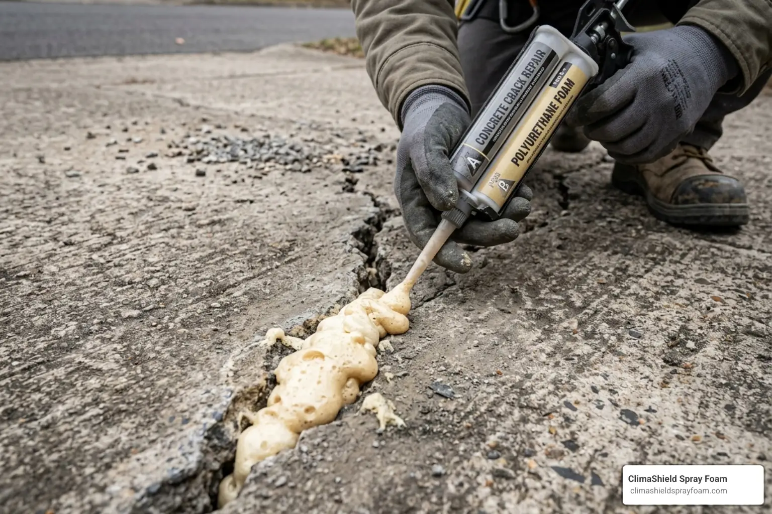 the-ultimate-crack-filler-roundup-for-concrete-driveways-image - ClimaShield Spray Foam - ClimaShield Spray Foam expanding foam for concrete cracks