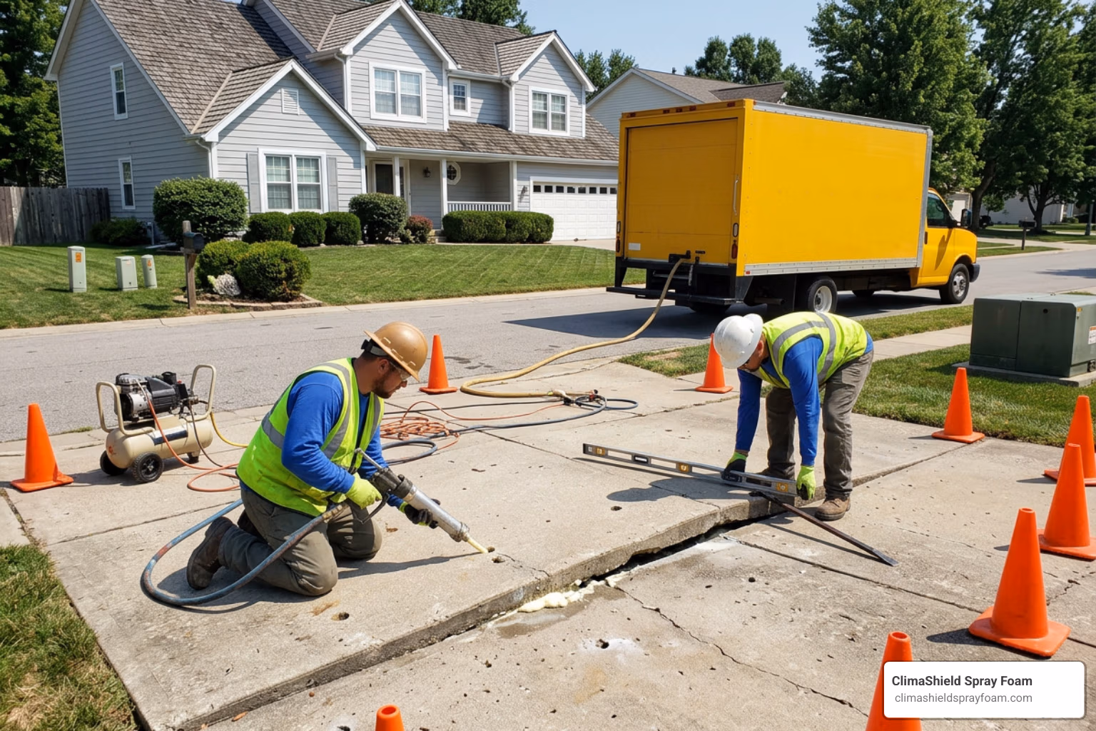 geolift foam concrete slab lifting
